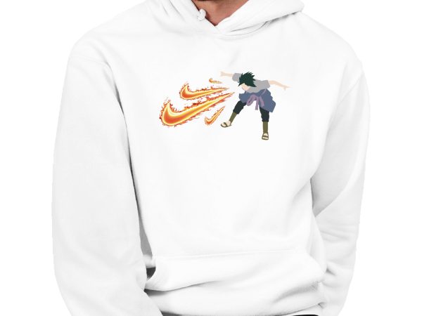 Hoodie Sasuke 3 flammes