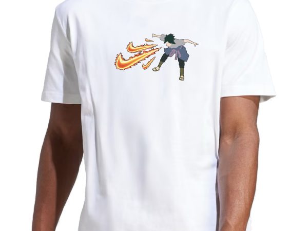T-shirt Sasuke 3 Flammes